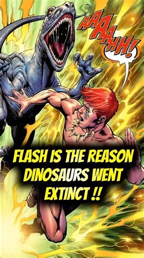 The Flash Caused Dinosaur Extinction