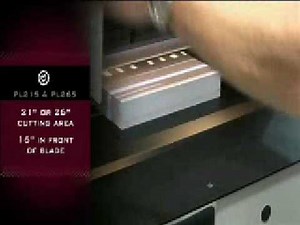 Martin Yale PowerLine PL215/PL265 Programmable Paper Cutter