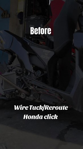 Wire Tuck & Reroute for Honda Click — CJ Garage Demo