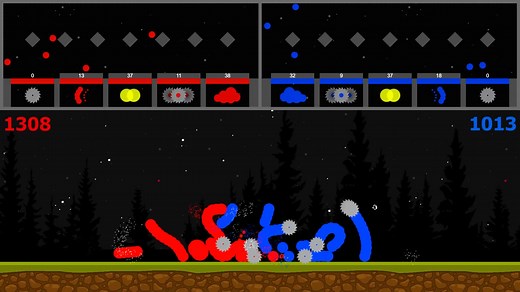 蠕虫大战！红蓝对决【NUM LOCK】