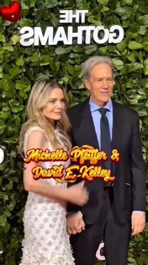 30+ Years Together & Still This In Love! 😍​Michelle Pfeiffer & David E. Kelly #hollywood #shorts