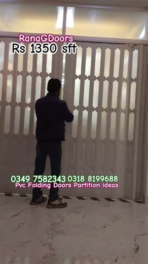 Pvc Folding Doors Partition leveing Room Divider naspak
