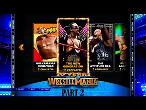 PS3 Gameplay: WWE 2K14 - (Part 2) 30 Years of Wrestlemania
