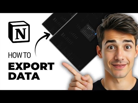 How To Export Content From Notion (Easiest Way) (2025 Guide)