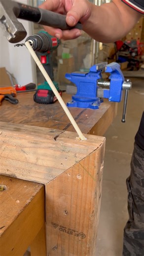 The Trick to Super-Strong Corner Joints 😳🪵 Check HYCHIKA Cordless Hammer Drill here👉http://bit.ly/3I6dp8g Check the Sander here👉https://bit.ly/3GoEjaG For details, please visit our website:👉 https://hychika.com | Hychika Tools