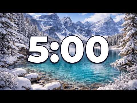 5 Minute Quiet Work Timer (Silent Countdown)