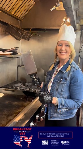 We are at the American Legion 500 and ready to serve you breakfast until 11! ☕️🥞🧇 #ThankYouVeterans #WFMS | 95.5 WFMS