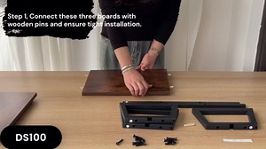 TEAMIX White Dual Monitor Riser for 2 Monitors-42inch, Wood Desktop Dual Stand with Metal Legs, Long Screen/PC/Laptop Storage,Computer Shelf TV Holder Home Office