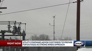 Utility companies advise customers to prepare for outages as strong winds approach