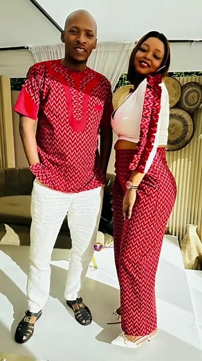 Couple Traditional Outfit Inspiration: Shweshwe Traditional Attire 2024