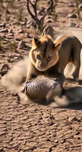 Pangolin and Lion Fight | Birds | Animal Fight | wildlifeentertainment