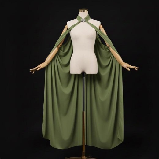 LARP Medieval Hooded Cape – Unisex Cloak for Witch, Wizard, Fairy, or Fantasy Cosplay Costume - Etsy UK