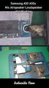 Samsung A50 All Sound Mic speaker not working jumper solution #samsung #technology #repair | Technician ARUN