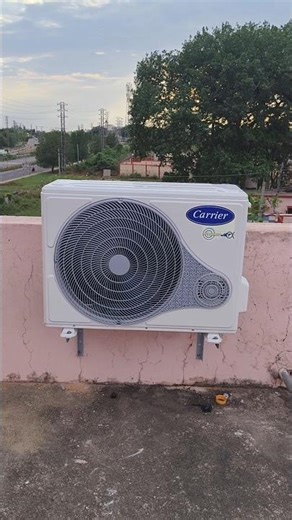 Carrier Ac installation new model password system #viral #airconditioner #carrier 😱👍