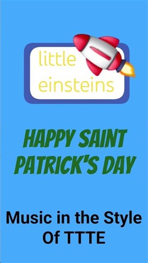 Little Einsteins Intro Song #Shorts Happy Saint Patrick's Day #littleeinsteins