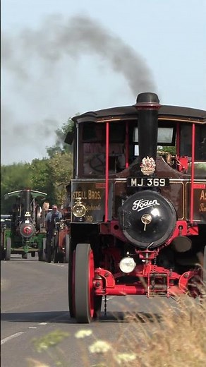 Foden Steam Tractor "Mighty Atom" on the Road