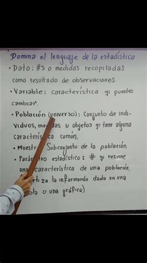 🔍📚Statistical terminology.