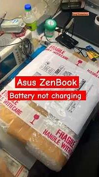 ASUS ZenBook Battery Not Charging Fixed 🔋 | High-End Laptop Repaired Like New!