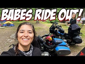 HER FIRST TIME at Babes Ride Out! (All Women Moto Rally!)