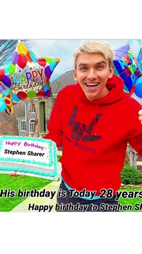Happy birthday to Stephen Sharer 28 Today #sharerfam4life #stephensharer 🤟🏻💙‪@StephenSharer‬
