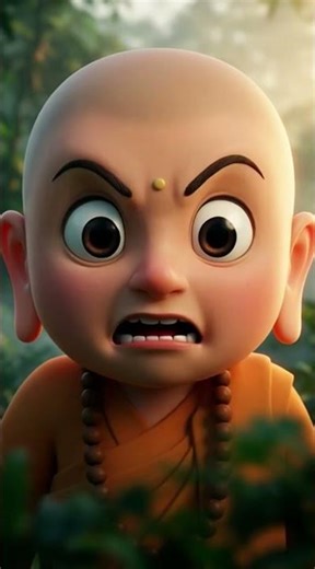 Little Buddha and the Angry Wolf | Powerful Karma Story