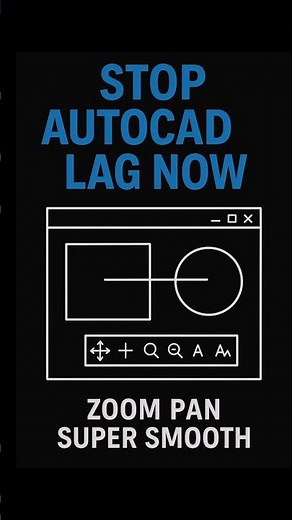 Sluggish AutoCAD? The Graphics Config Trick #AutoCAD #Tutorial