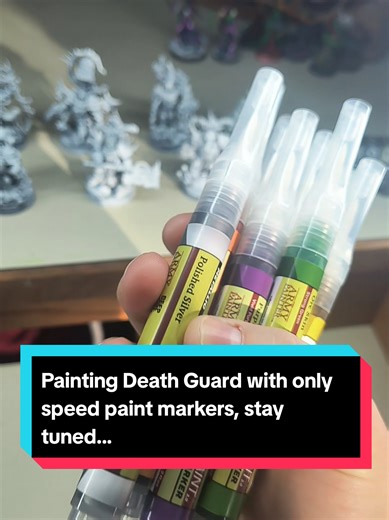 Speed Painting a Death Guard Kill Team Challenge