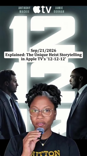 Get ready for a thrilling ride with '12 12 12' on Apple TV! Anthony Mackie and Jamie Dornan face off in a heist that unfolds across three timelines: planning, execution, and aftermath. A must-see for heist fans! #heist #AppleTV #entertainment #thriller #film