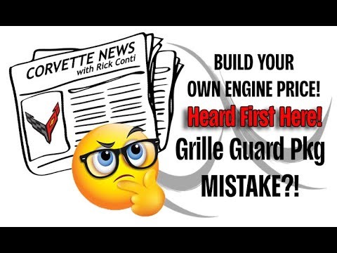 FIRST! UPDATED CORVETTE PRICING NEWS NEW ACCESSORY FOR ZR1 & ZR1X