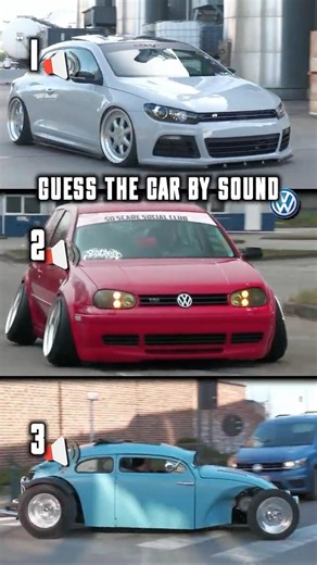 Can You Guess the Volkswagen by Sound?