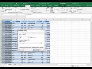 Excel Supprimer une validation de données
