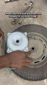 Wheel hub , Arm bush And Green bush changed for old model dio👍🏻❤️‍🔥 WhatsApp-9884245006 #pudupet_munavarelectrical #dio #service #bike #yamaha #honda #instagram #trend #trending #reels #chennai #pudupet | munavar electricals
