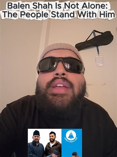 Support for Balen Shah: Unity in Kathmandu's Youth