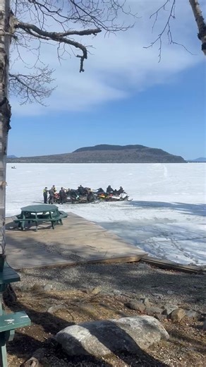 264K views · 1.5K reactions | Thanks, Casie, for sharing this video of springtime fun today! #icefishing #braap #thebirches #lakesidedining #lakesidelodging #noroadnoise #yummy #mooseheadvacation #dinetheview | The Birches Resort | Facebook