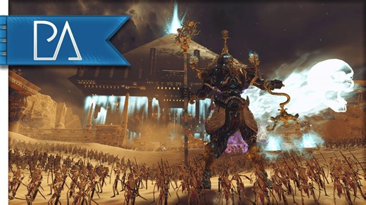 Rise of the Tomb Kings New DLC Gameplay in Total War Warhammer 2