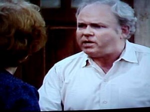 Archie Bunker on Edith's Catholic conversion