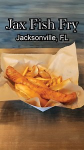 Bigger-than-my-head cod rolls at Jax Fish Fry !! And don’t sleep on the lunch special: lobster, cod, or shrimp roll with fries and a drink = instant happiness!! Note: 10 bucks is the lunch special. Dinner is normal price. | Jacksonville Restaurant Reviews