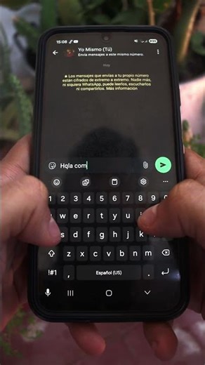 Truco en Android - cursor en el teclado