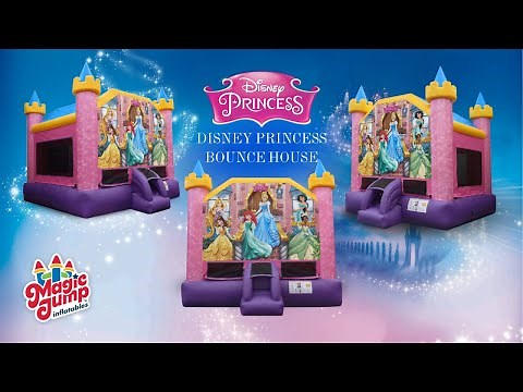 Official Disney Princess Bouncer | Inflatable Bounce House | Magic Jump, Inc.