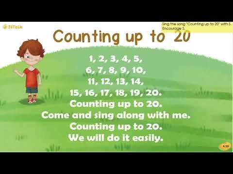 Counting up to 20 51Talk song with Lyrics