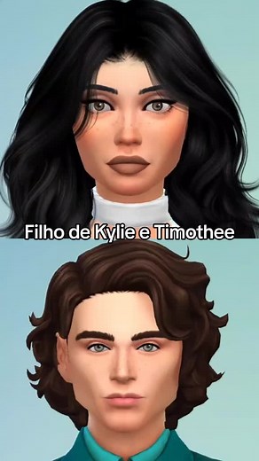 Celebrity Sims Gameplay Featuring Kylie Jenner and Timothee Chalamet