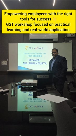 GST workshop focused on practical learning and real-world application #GSTWorkshop #GSTTraining