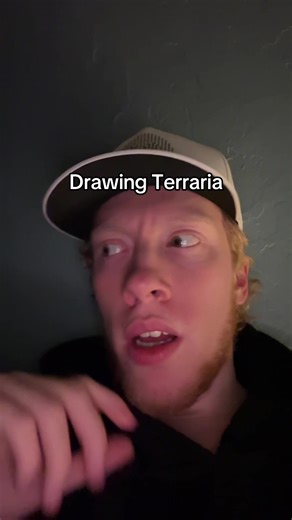 I think it’s just a skill issue #terraria #drawing #art #gaming #fyp | Draw