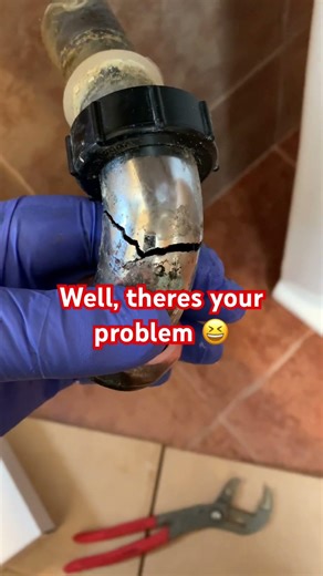 Quick chrome bathroom sink drain repair
