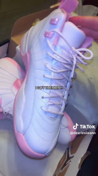 I’m so excited! The new Jordan 12s! 💕🫶🏻 #newshoes #shoes #jordans #foryou #fyp