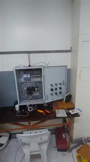6.5K views · 39 reactions | Electrical Installation and Maintenance NCIII Control panel wiring for FWD/REV operation with star-delta starter. | AC-DC Training Center | Facebook