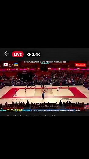 Grabeng Japan vs. Ukraine! The new-comer sa VNL showing its might! 💪 To the 5th set! FIVB Women's World Championship 🏐 #worldchampionship #volleyball #volleyballwomen | Manuel H. Uyammi Jr.