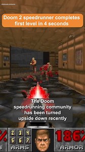 2K views | That's a new world record in Doom 2 speedrunning #doom #doom2 #speedrun #idsoftware #gamesradar | GamesRadar+ | Facebook