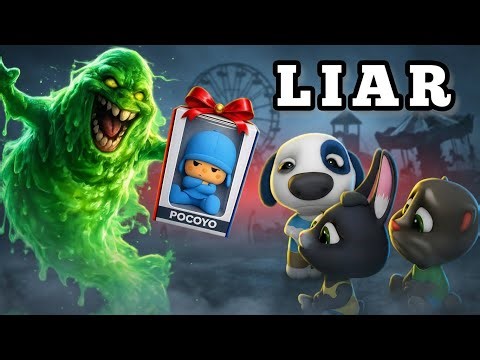 POCOYO BUILT A POOL DEVOURER - MY TALKING TOM FRIENDS