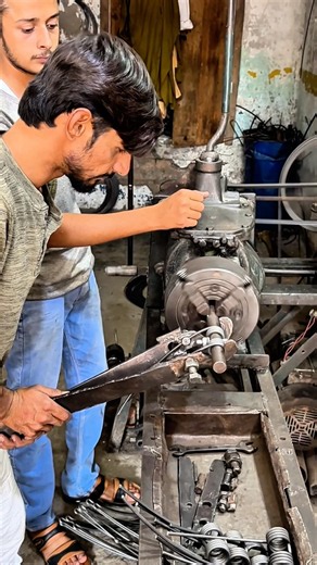 Heavy-Duty Double Torsion Spring Made by Hand! #shorts